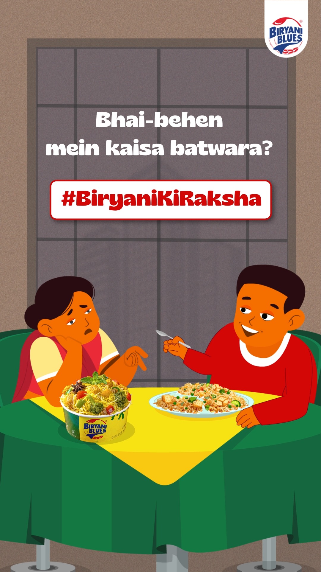  Main bada hoon ka matlab Extra raita, bada spoon, aur biryani mein first dibs. Simple hai