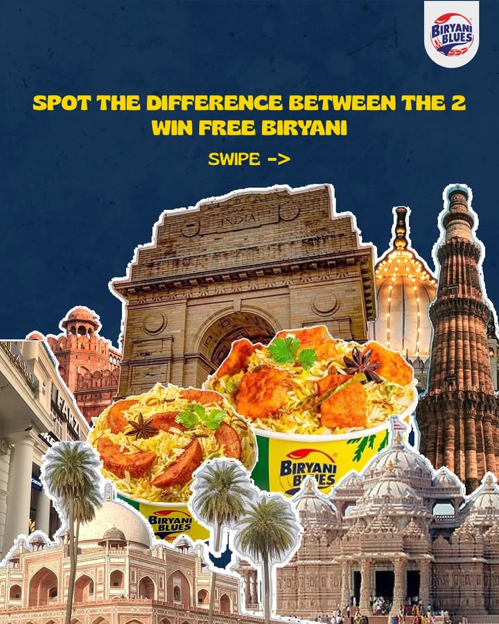 Free biryani ka mauka sirf tez nazar walon ke liye . . 