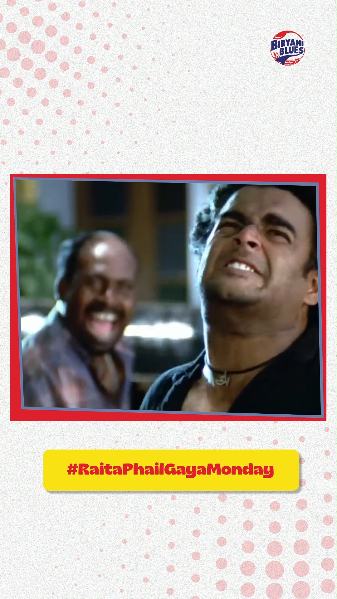 Us jab bhi koi biryani khaate hue dikh jaye. . . 