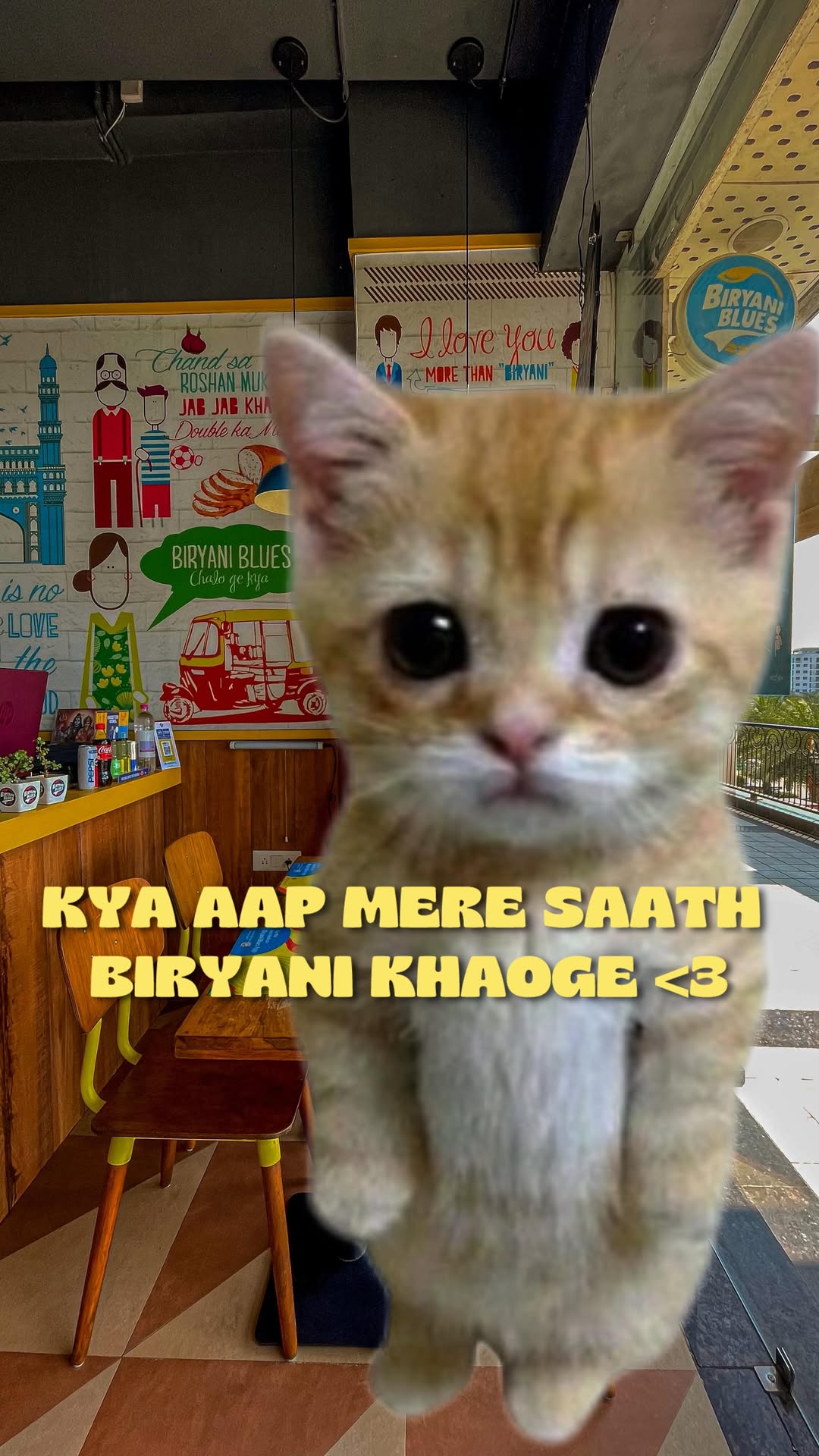 Pyaar bhi, biryani bhi. Perfect combo hai. Bas apne bf gf ko forward kar do. . . 