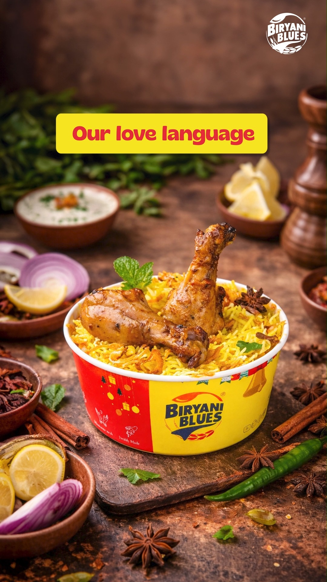Log I love you bolte hain, hum Biryani mangwayi hai sunna prefer karte hain. Pure bliss . . 