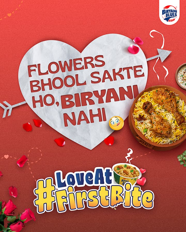 Flowers murjha jaate hain, but Biryani ki khushbu is forever. . . . . 