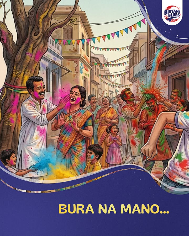 Rang bhi jamao, DUM bhi Happy Holi . . . . 