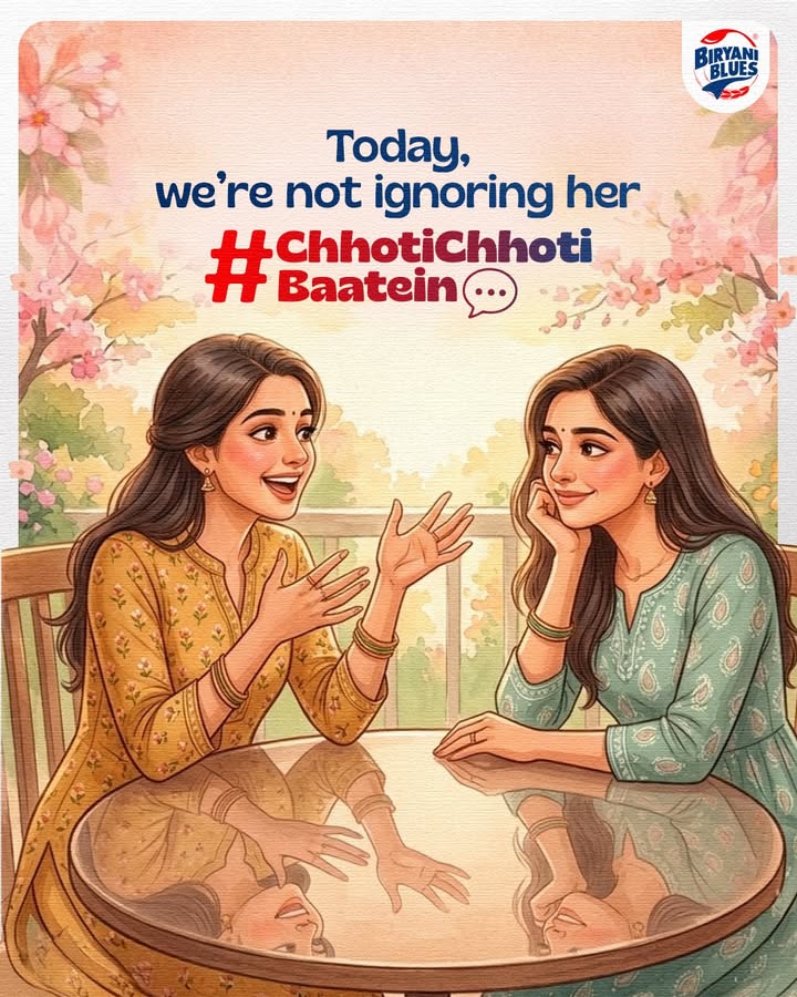 These ChhotiChhotiBaatein are what make life special. Heres to the women who bring them into our lives