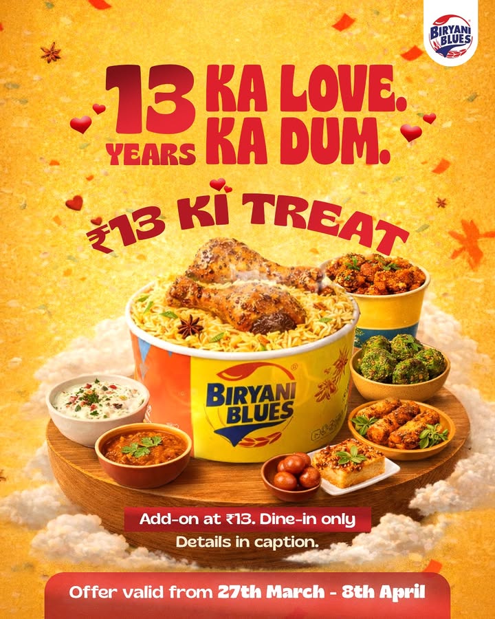 13 years. 13 reasons to celebrate