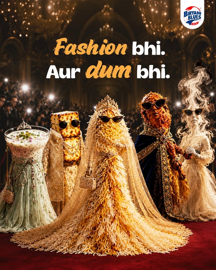 Some served couture. We prefer serving dum with main character energy