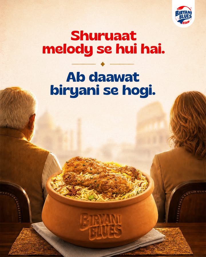 Global conversations are good. Global conversations over biryani are better