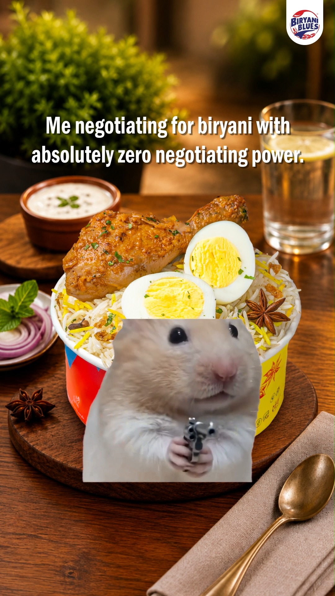Send this to the friend who owes you a biryani. No explanation. Theyll understand. . . 