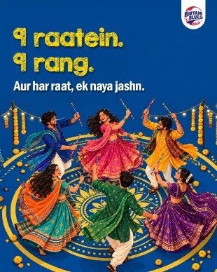 Garba ki taal ho, apno ka saath ho aur table pe jashn ho. Biryani Blues wishes you a very Happy Navratri . . 