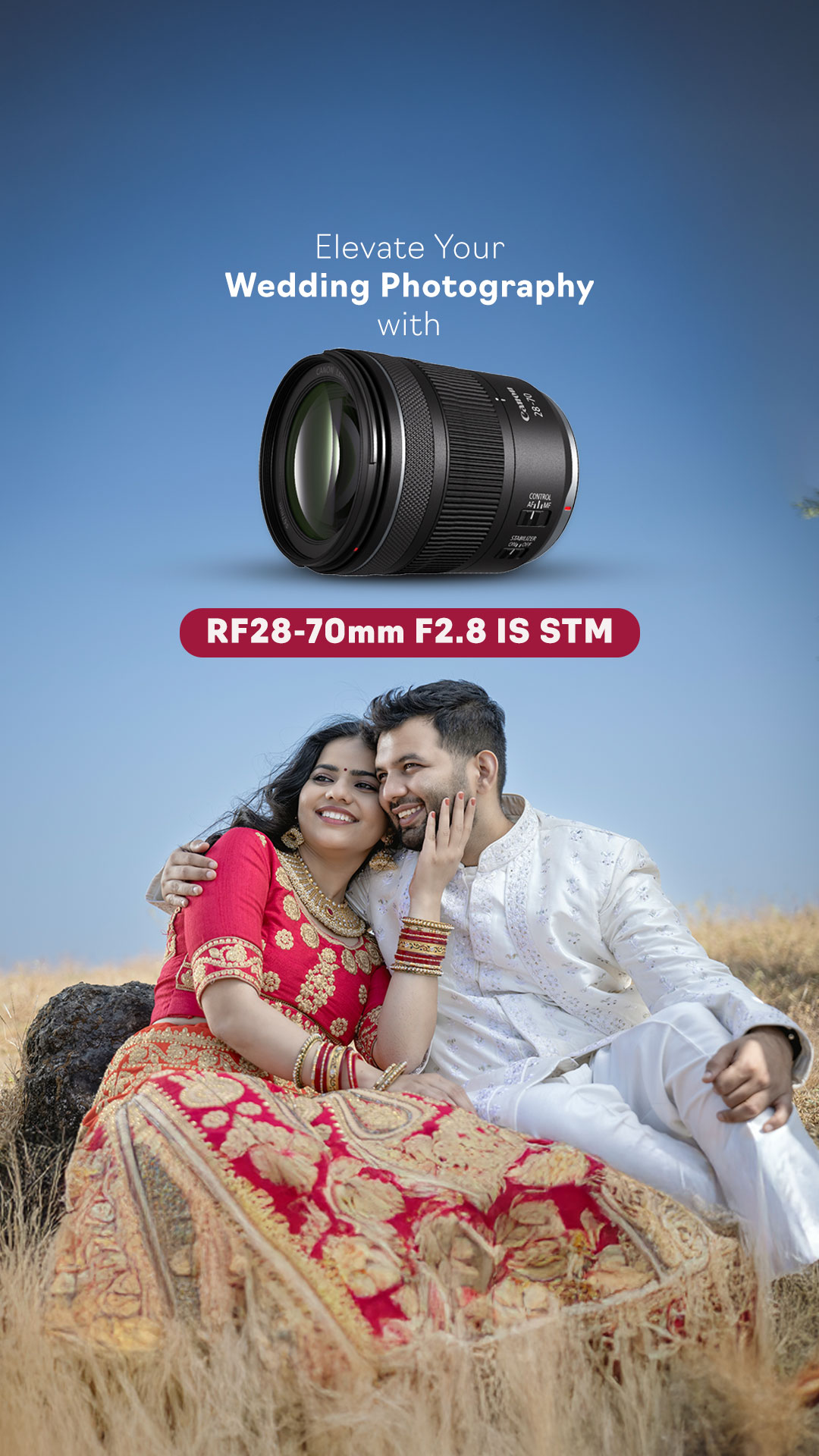 The RF28 70mm f 2.8 IS STM is the ultimate all in one lens for photographers who demand versatility without compromise