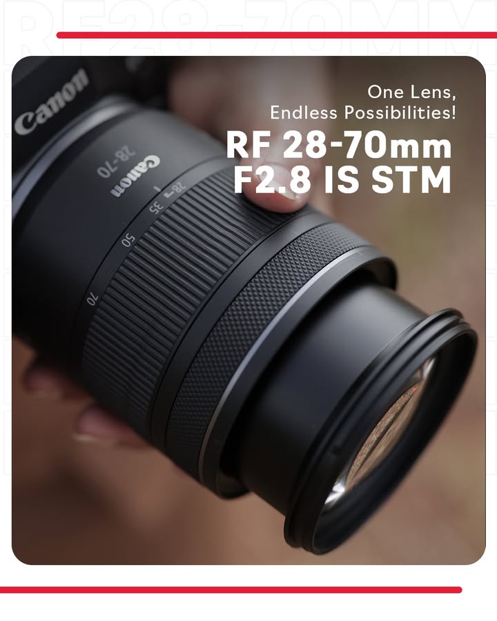 Unleash Creativity with Every Frame From vast landscapes to close up details, the RF 28 70mm f 2