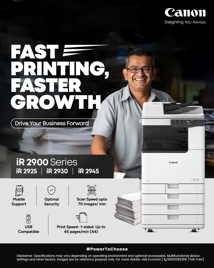 Boost productivity and accelerate growth with the imageRUNNER 2900 series. powertochoose Enquire Today https cloud