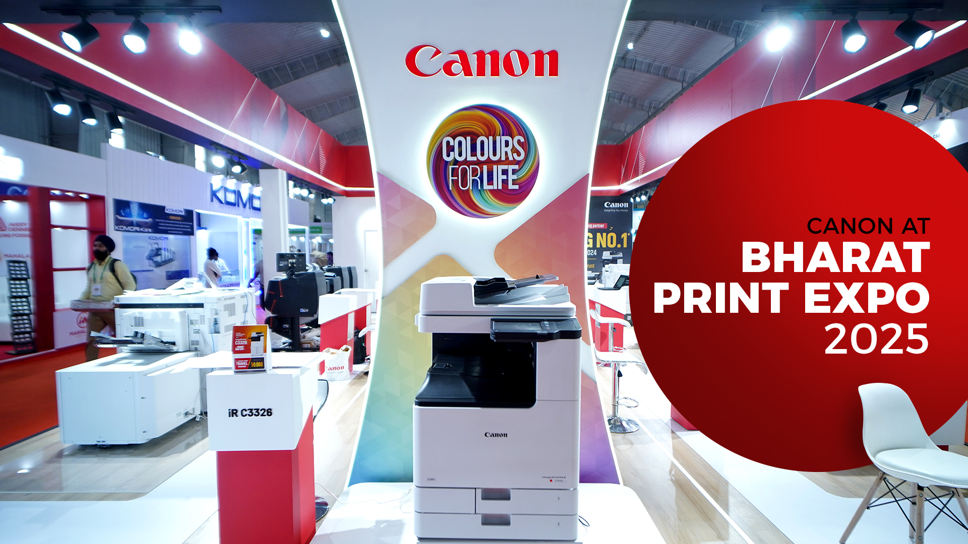 Canon India at Bharat Print Expo 2025 A Grand Success From April 24 26 2025, Canon showcased cutting edge printing technol...