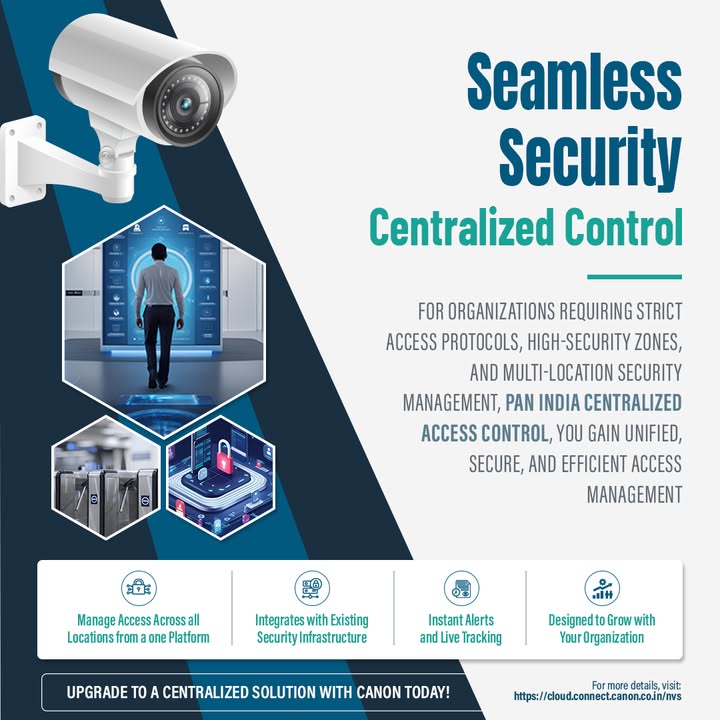 Upgrade to a Centralised Access Control Solution with Canon today For more details please visit, https cloud.connect