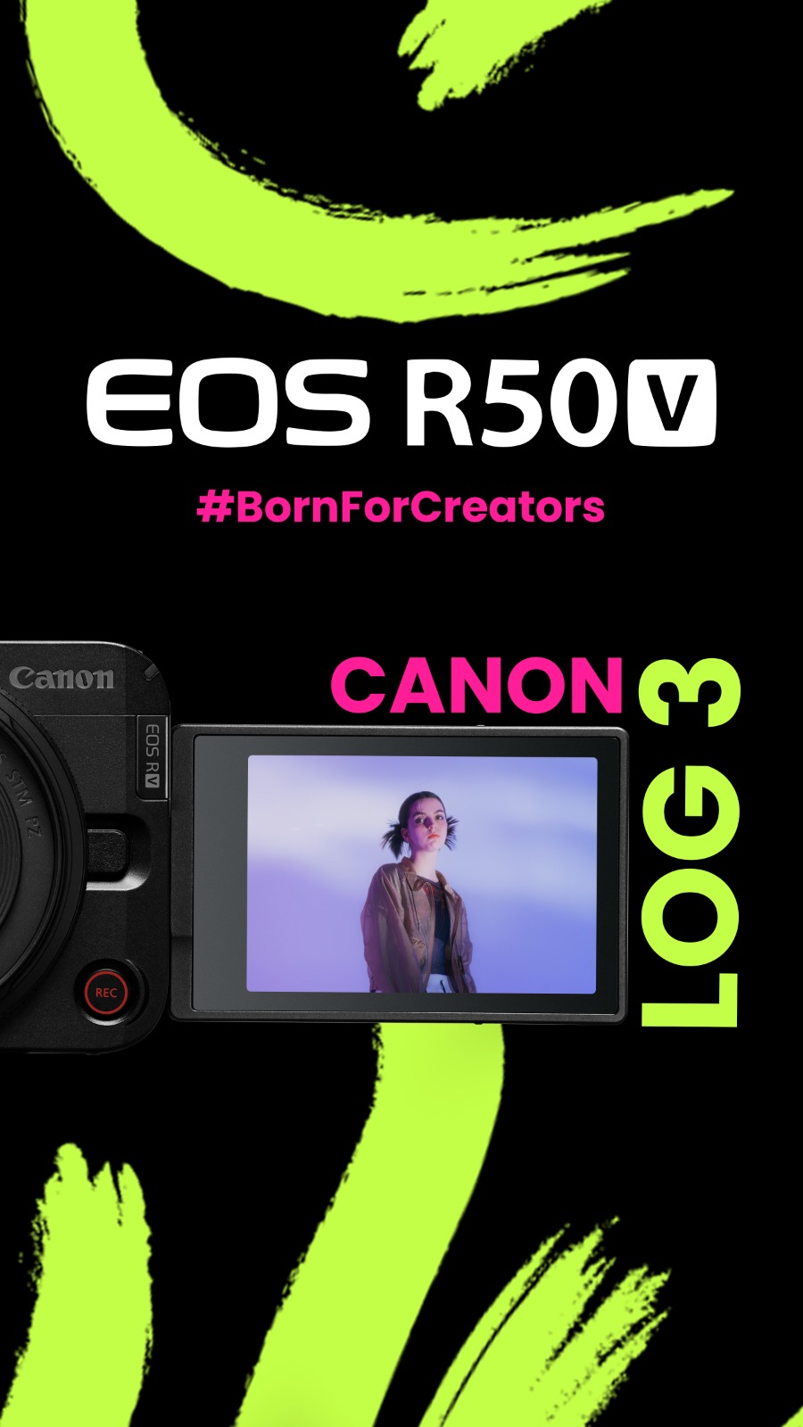 Precision in Every Frame with EOS R50V Go deeper in shadows, bolder in highlights