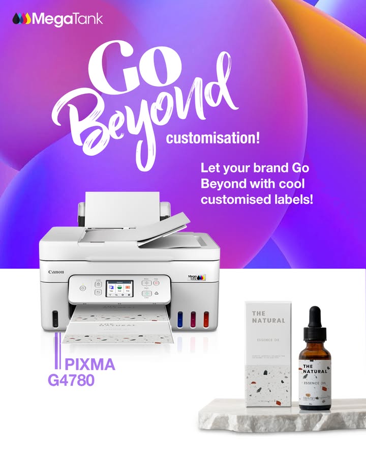 GoBeyond the surface with PIXMA G4780, and print care as unique as your skincare. CanonMegaTankPrinters InkTankPrinters Printer CanonIndia CANwithCanon DelightingYouAlways CanonPIXMAPrinters GoBeyond the surface with PIXMA G4780, and print care as unique as your skincare