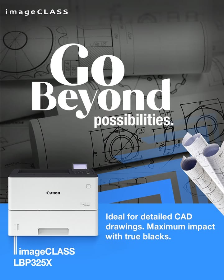  GoBeyond dream designs with imageCLASS LBP325x and print precision
