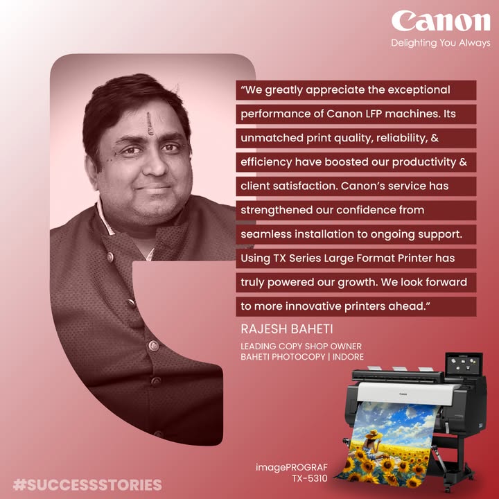 See how Canon Large Format Printers are transforming print businesses Mr See how Canon Large Format Printers are transforming print businesses Mr