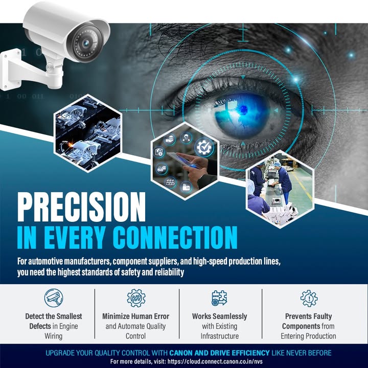 Upgrade your quality controls with Canon Surveillance Offerings For more details, please visit https cloud.connect