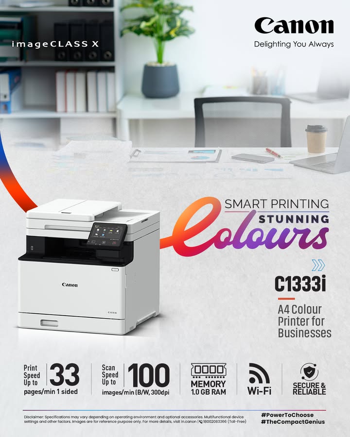 Smart Printing, Stunning Colours with C1333i Where Innovation Meets Brilliance. Enquire Now https cloud.connect