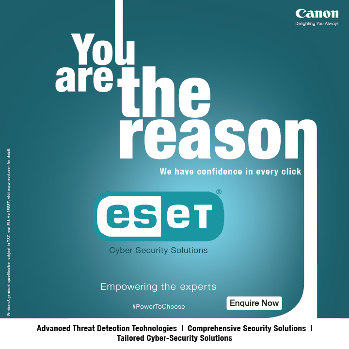 Mitigate Threats Before They Materialize Canons Cyber Security solution ESET provides advanced endpoint protection against cyber threats using cutting edge threat detection technologies. Enquire NOW https cloud.connect.canon.co Mitigate Threats Before They Materialize Canons Cyber Security solution ESET provides advanced endpoint protection a...