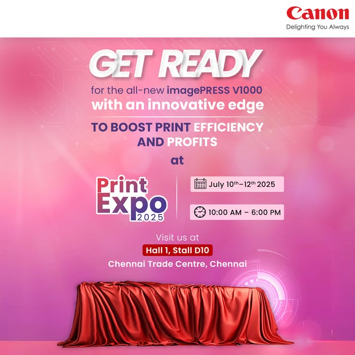  Introducing the all new imagePRESS V1000 built with innovation at its core to redefine what print productivity look...