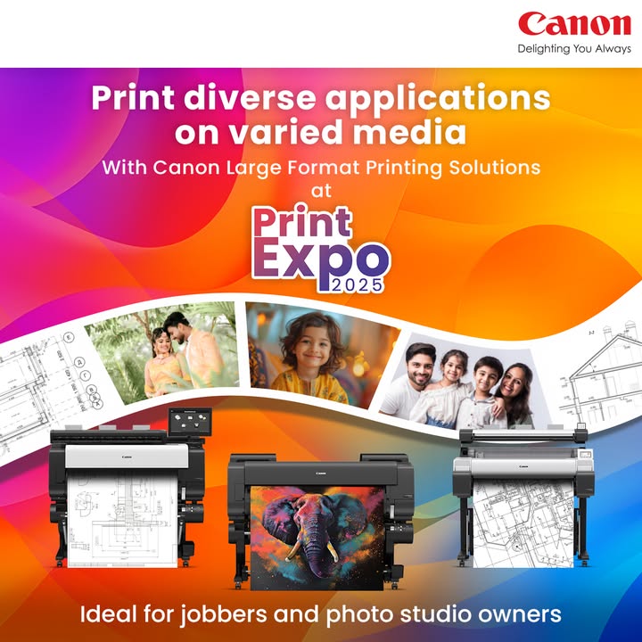 Discover the power of Canons large format printing solutions, built to handle diverse applications on a wide range of media ...