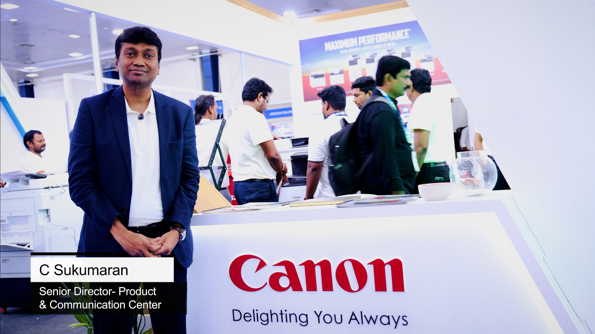 Canon India is thrilled to welcome you at the Canon Booth, D 30 at Print Expo Chennai, where innovation meets excellence in ...