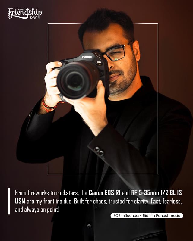 Some friendships are forged in focus. This FriendshipDay, our creators celebrate the bond that never misses a moment them and their Canon gear Some friendships are forged in focus