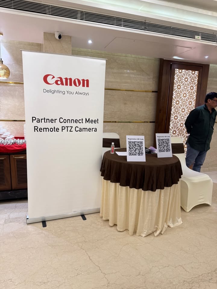 Mumbai Roadshow Recap Canon Remote PTZ Camera Showcase Event Partner SI Roadshow Location Mumbai Highlight Canon Remote PTZ cameras CR N series and controllers RC IP100 RC IP1000 Key Highlights The event drew strong participation from... Mumbai Roadshow Recap Canon Remote PTZ Camera Showcase Event Partner SI Roadshow Location Mumbai Highlight Canon Remo...