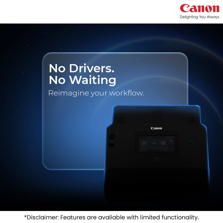  A new era of scanning is almost here. No drivers. No delays. Just effortless performance