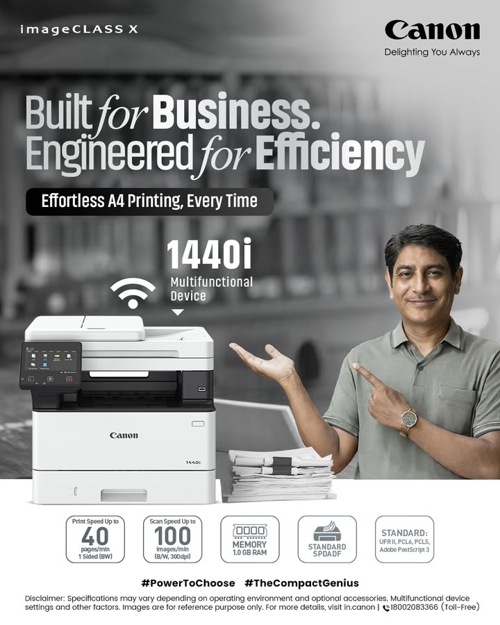 Power your productivity with the 1440i Enquire Now https cloud.connect.canon.co