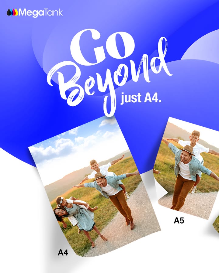 From cards to classic prints the PIXMA G3770 handles everything from a 4x6 photo paper to a square, and custom sizes