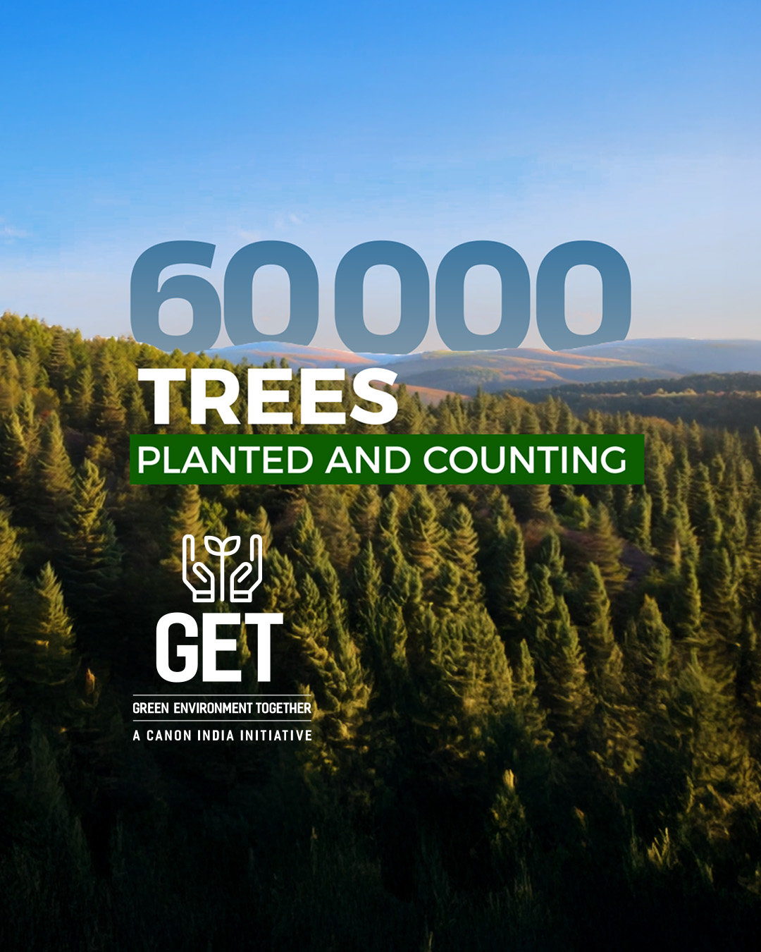Canon s GET initiative is sowing seeds of change supporting 60 farmers and celebrating the successful plantation of...