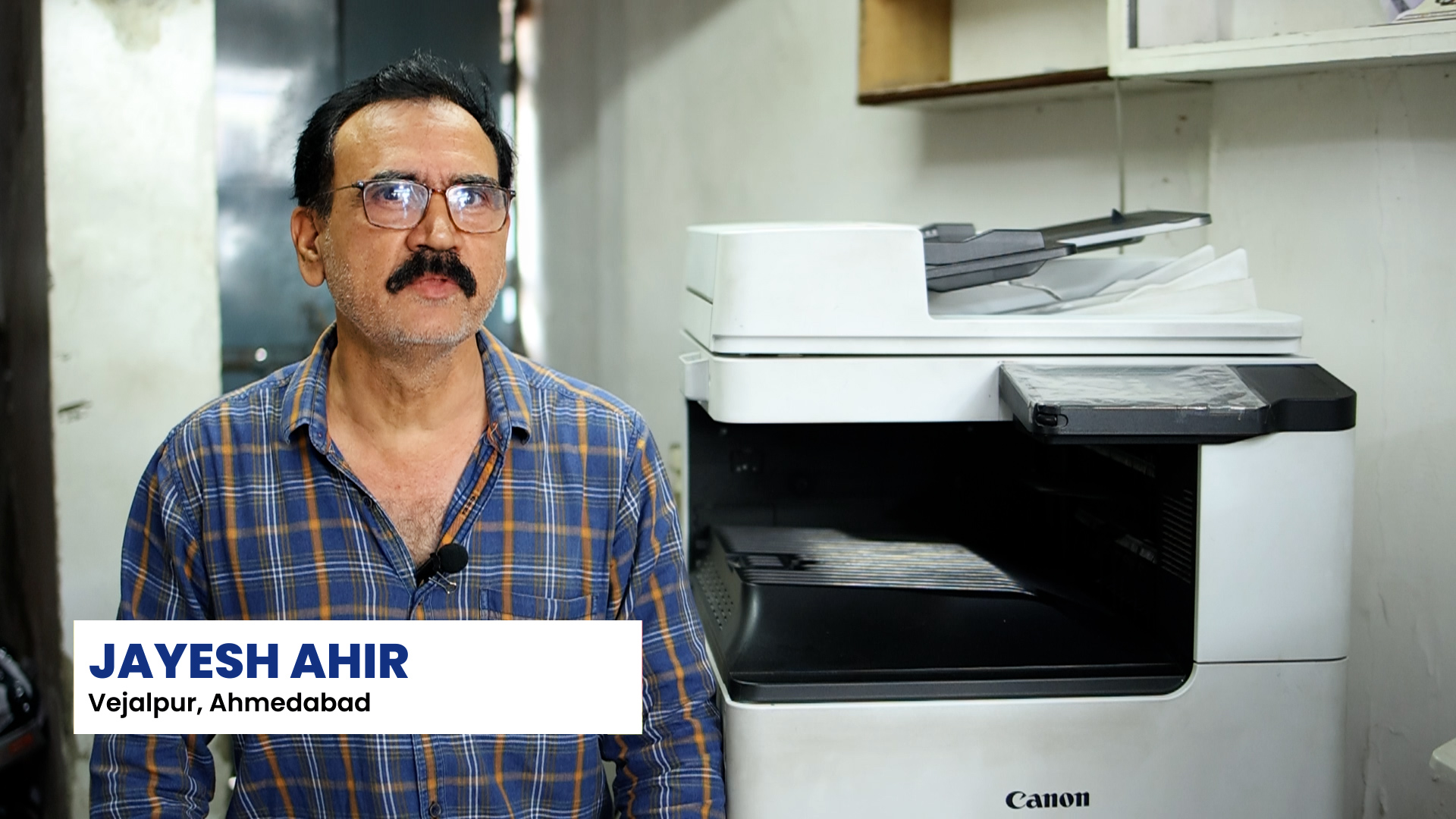 From 100 to 300 GSM paper, Jayesh Ahirs printing business runs smoother than ever with the Canon imageRUNNER C3326 Faster p...