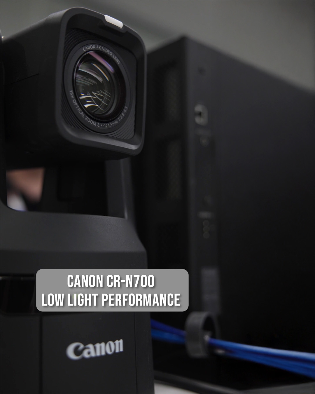 Witness how the CR N700 remote PTZ Camera excels in low light. Equipped with a 1