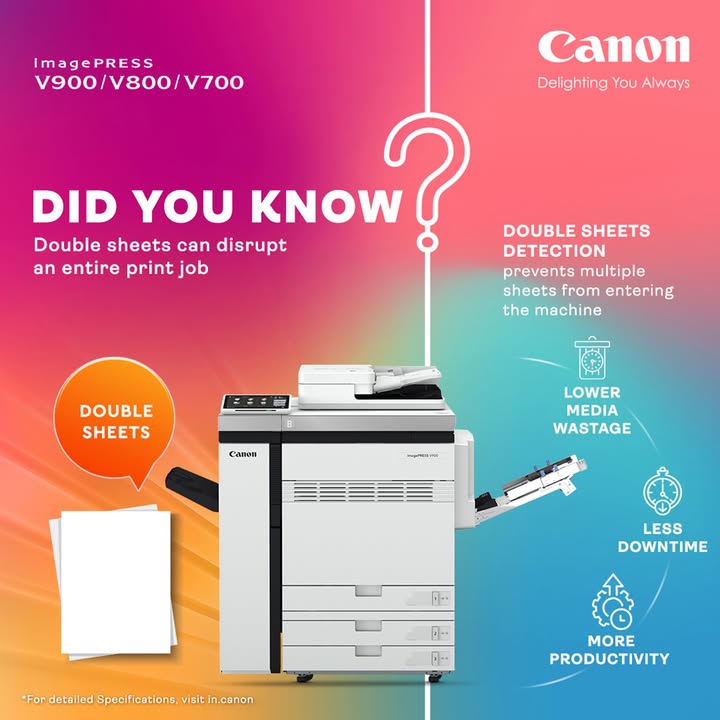One extra sheet can impede the productivity of your print job