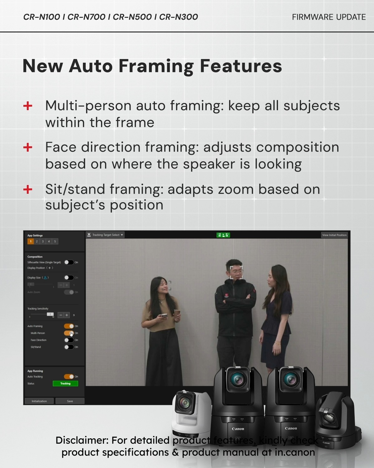 PTZ Firmware Update Aug25 Get ready to level up your Canon PTZ System with new firmware enhancements designed to boost p...