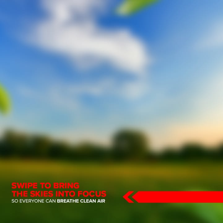 Cleaner air begins with small choices, and when multiplied, they create a big impact