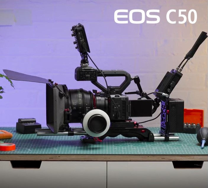 The NEW Cinema EOS C50 Compact Powerhouse Cinema Camera with Limitless Vision. Made for Gimbal. Made for drones