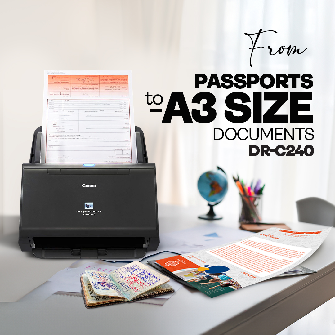 Speed, precision, and reliability the Canon DR C240 makes document scanning effortless. Enquire Now https cloud