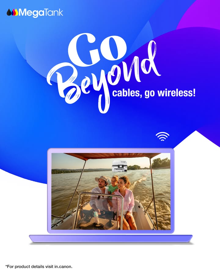 Connect your device directly to your printer via Wireless LAN with PIXMA G3770