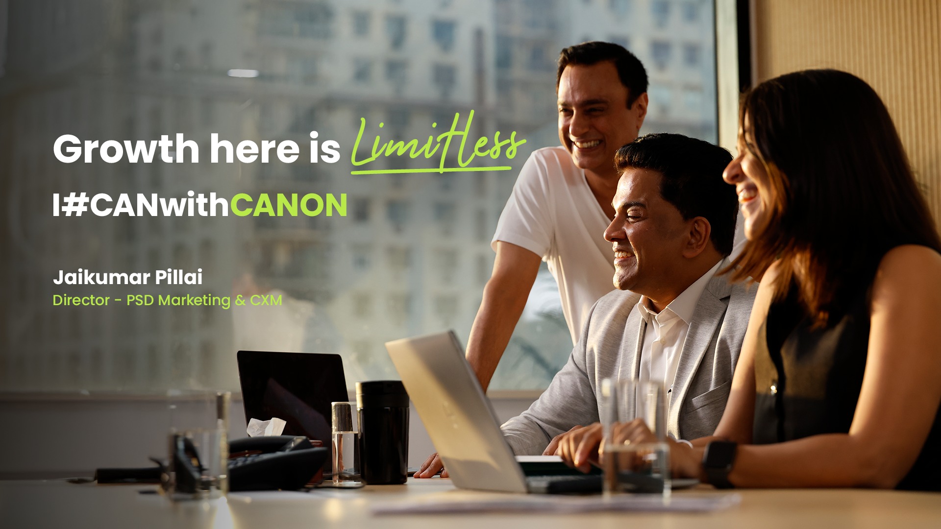 From Sales Manager in Kochi to joining the National Leadership Board as a Director at Canon, witness Jais growth journey