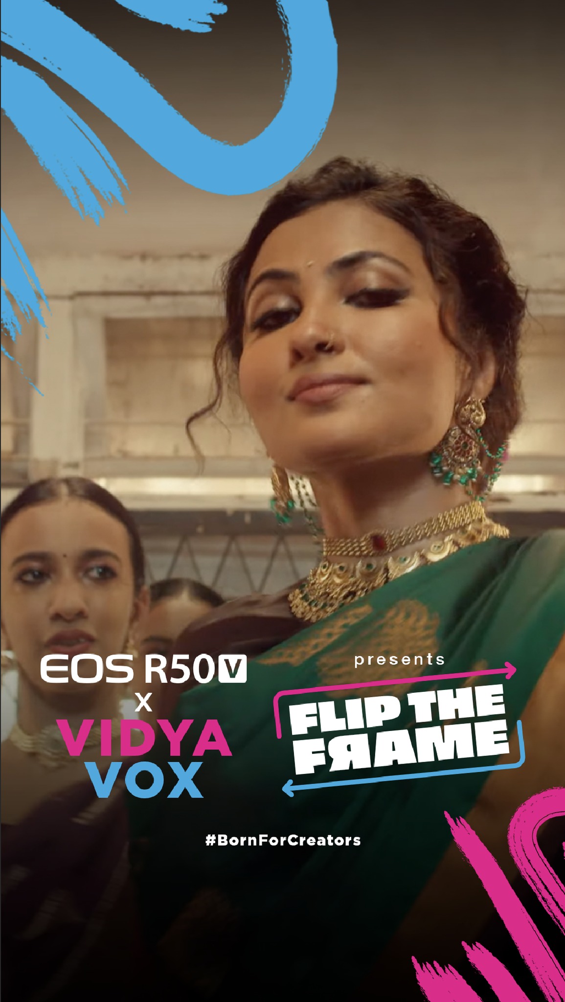  EOS R50 V presents Flip the Frame ft