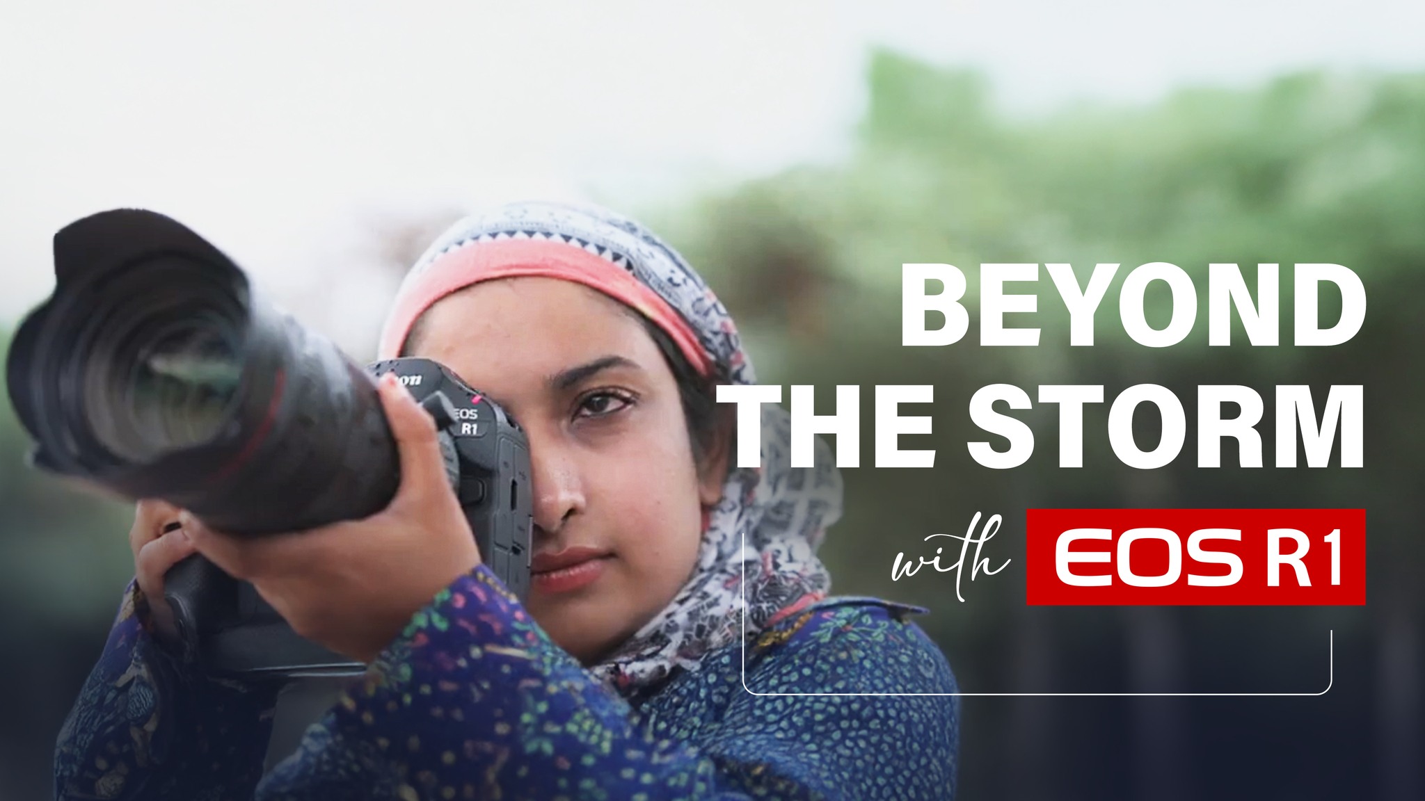 Beyond the Storm with EOS R1 Award winning wildlife filmmaker and Canon EOS Influencer Aishwary Sridhar braved th...