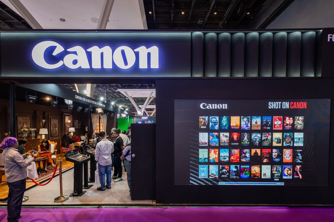 Canon India booth at Broadcast India Show 2025 The day brought together filmmakers, industry experts and creators f...