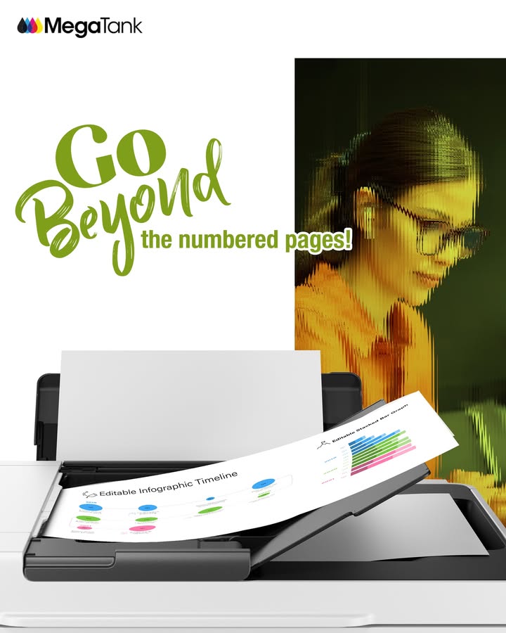 Scan or copy stacks in a snap with MAXIFY GX4070s 35 sheet Automatic Document Feeder