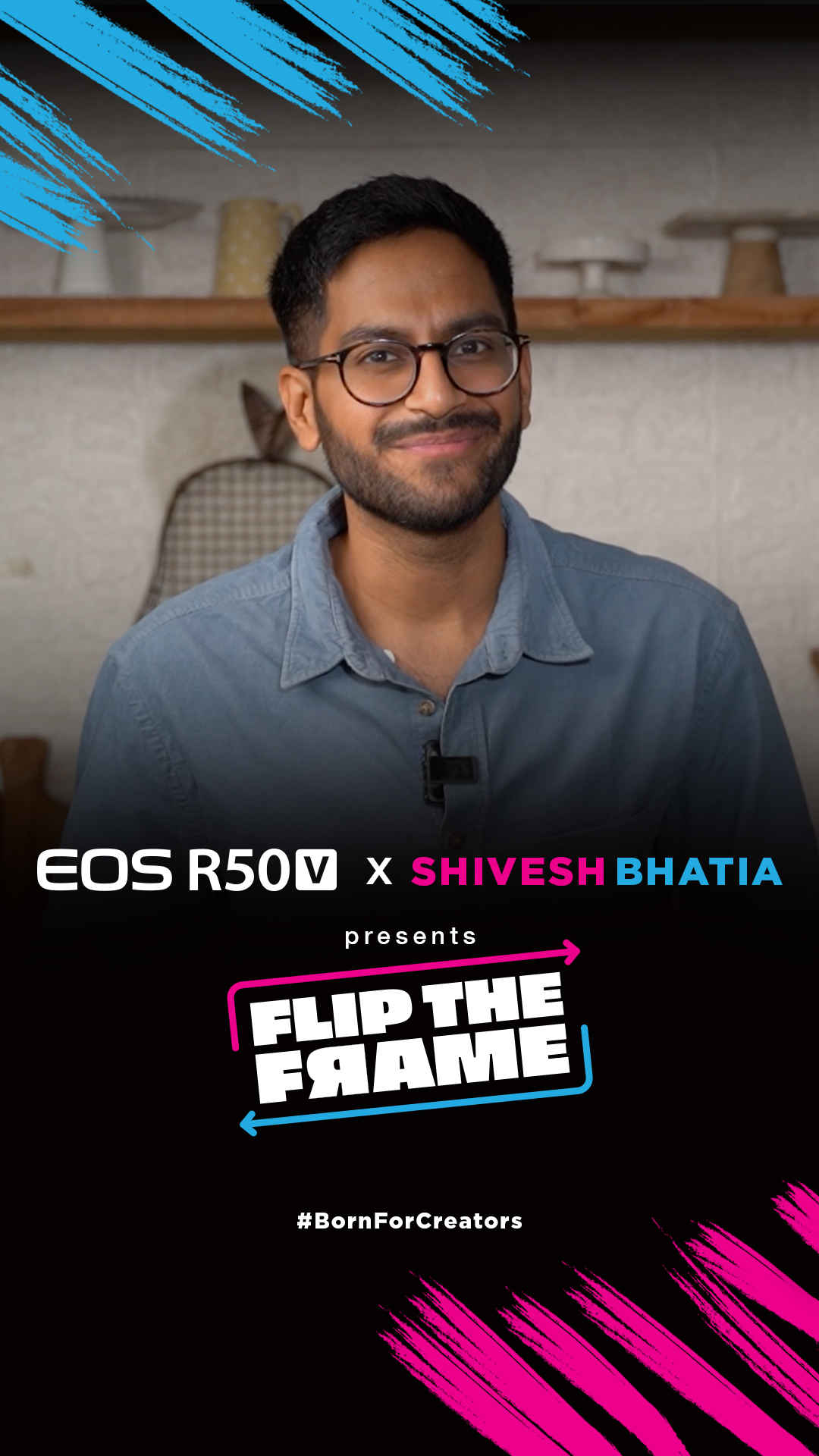  EOS R50 V presents Flip the Frame ft