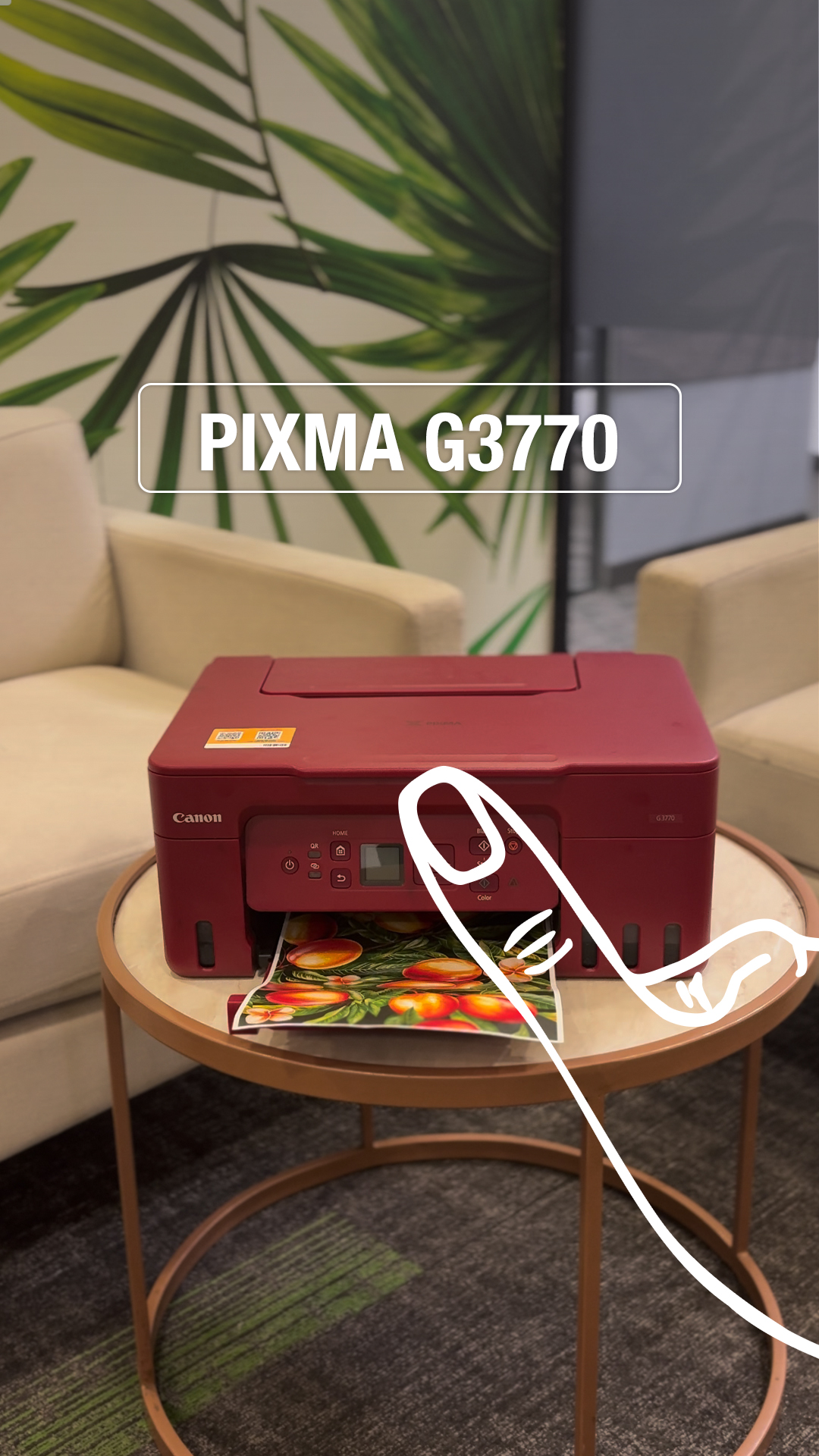 Print, Play, Create. PIXMA G3770 makes your fun Go Beyond limits