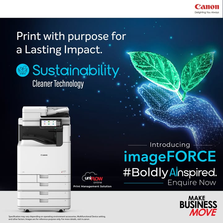Introducing the third pillar of imageFORCE Sustainability. Print with purpose for lasting impact